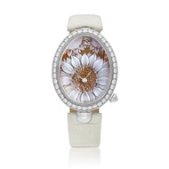 Breguet Breguet Reine de Naples (Reference 8958). A white gold and diamond-set automatic wristwatch.
