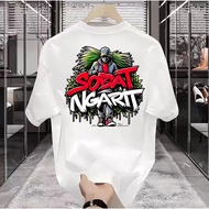 Men's T-shirts, jumbo size M-4XL, sobat Ngerit T-shirts, Men's T-shirts Cool T-shirts, Quality Cloth