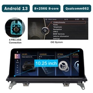 8+256G Android 13 Carplay Touch Screen for BMW X5 X6 E70 E71 2007-2013 CCC CIC System Android Auto C