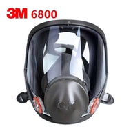 3M SILICONE FULL FACEPIECE, M 6800