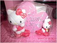 ♥小花花日本精品♥Hello Kitty 立體多功能置物座盆栽/名片聚寶盆 33013909