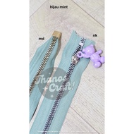 1 SET IRON TEETH ZIPPER LEAVES NO 5 NK/ MD KP BEAR UK = 15CM to 120CM / PCS