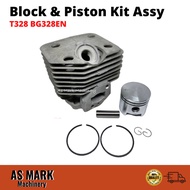 Block Tanaka 328EN T328 Block Mesin Rumput Cylinder Block Brush Cutter Piston Kit