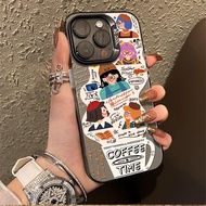 Casing hp For iphone 16 11 12 13 14 15 pro xs XR 14 plus pro max 7 8 6 7+ 8+ 6+ Xs Max Women's Carto