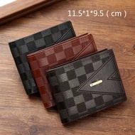 9 ️ ⃣ 2026 Men's Wallet Short Business Wallet Youth Horizontal Light Luxury Multi-card Slot 2026.02.