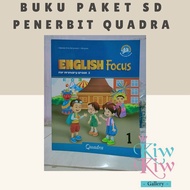 English Focus Book for Class 1 SD K13 - Quadra
