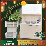 ⭐READY STOCK⭐ Modern Kitchen Cabinet Almari Dapur Wall Unit Tall Unit Base Minimalist Door Kabinet Dapur Cupboard Moden Raya Promotion