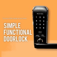 MASTERS Digital Door Lock Smart key (Handle Type) office gate lock