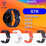 Compatible for Amazfit GTR 2 3 4 pro 47mm GTR2 GTR 2e GTR3 strap silicone silicon band smart watch t