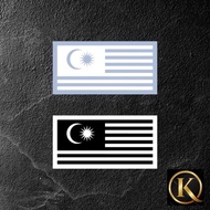 [MALAYSIA]K050# Malaysia Flag 🇲🇾 Vinyl Decal Stickers