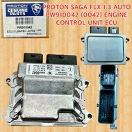 PROTON SAGA FLX 1.3 AUTO PW910042 (0042) ENGINE CONTROL UNIT ECU ORIGINAL  READY STOCK