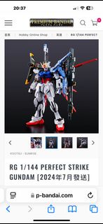 RG 1/144 PERFECT STRIKE GUNDAM 完美突擊高達