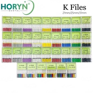 Dental Tools Root Cannal Endo K File 21mm 25mm 31mm Stainless Steel Endodontic Instruments Dentist D