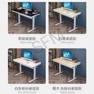 輕鬆手動 升降電腦桌 手動升降桌, 可調節高度書桌|Height adjustable Computer desk [standing desk, high desk, table, furnitur