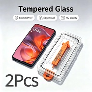 2 Pcs Dust Free Easy Installation Glass For Motorola G05 G15 G35 G45 G75 Screen Protector Moto G15 P