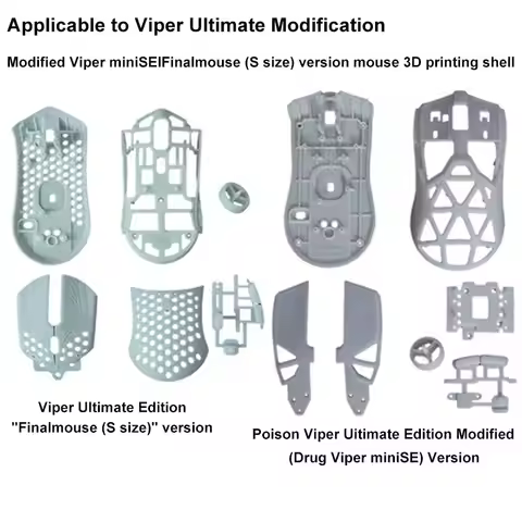 Suitable for Razer Viper Ultimate Edition Modified Viper Mini Limited Edition 3D Printed Mouse Shell