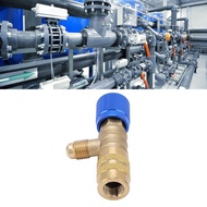 Refrigerant Adapter  Charging Valve Safe Locking for R22 R410 R134A R404