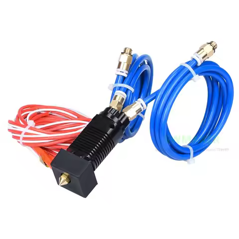Upgrade 12/24V 2 In 1 Out Extruder Hot End Kit Dual-color 1.75MM For CR-10S PRO Ender-3 CR-X CREALIT