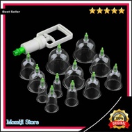 Health Tool Cupping Therapy / Cupping 12 Cups Cantuk Canthuk Hijaahah