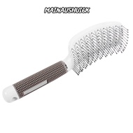 MAINAUSHUI6K Curved Vent Hair Comb, Wide Tine Ergonomic Design Hair Comb Brush, Styling Tool Profess
