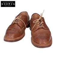 Alden 97870NATURALChromexcel Barrie 鞋楦全布洛克鞋，7D 碼 [二手]