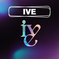 kraftitaph IVE Logo Vinyl Stickers | DIVE | Waterproof Holographic Decal Stickers Waterproof Sticker