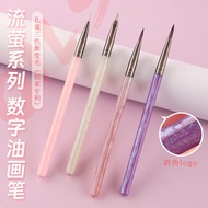 【孩子王优选lwr1dj8ka1.my】 Oil painting brush 【人收藏】流萤系列 宝藏湾设计DIY数字油画笔勾线涂色笔丙烯水彩丙烯画笔  现货 热卖Ready Stoc 【0913r