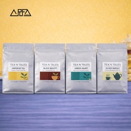 Tea N Tales - Single Origin Pouch - Indonesian Premium Artisan Tea Low Caffeine | 25 Triangle Bags @