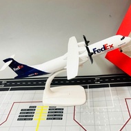 FedEx ATR 72-600 Airplane Model 1:130 Scale – High Quality, Decorative – Collectible