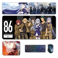 Anime 86 Eighty Six Mouse Pad Vladilena Shinei Large XXL Mousepad Computer Keyboard Padding Manga Ga