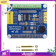 【wiiyaadss1.ph】High Precision AD/DA Digital Analog Module Expansion Development Board for  3B+/4B On