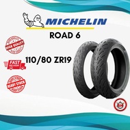 Michelin Pilot Road 6 110/80 ZR19 (TAHUN 2022) [READY STOCK]