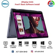 Dell Inspiron 14 7445 2-in-1 14"FHD+ Touch Midnight Blue AMD Ryzen 5-8640HS 512GB SSD AMD W11 (Displ