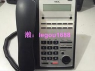 【2023】NEC IP4WW-12TXH-A-TEL(BK)12鍵顯示型電話機 NEC SL1000專用話機