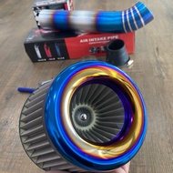 Proton WIRA SATRIA Gti Honda CIVIC EG EK RACING Filter + RAM PIPE TAITENIUM BLUE Eg9 eg6 Ek9 ek99 S2