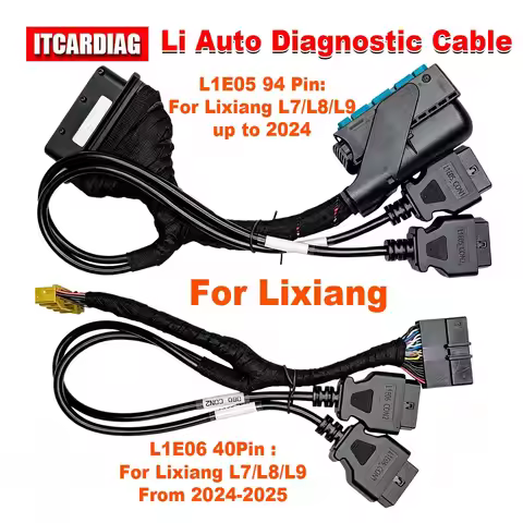 For Lixiang Electric Vehicle L1E06 L1E05 Li Auto Diagnostic Cable For Lixiang L7 L8 L9 OBD ECU Progr