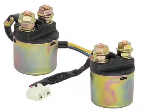 2pcs Starter Solenoid Relay Fit For Honda TRX90 TRX300 TRX350 TRX400 TRX420 TRX450 TRX450ES TRX500 T