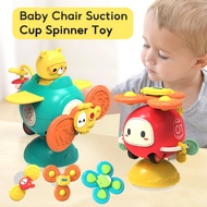 Baby Toys High Chair Car/Spinner Toys with Suction Cups, Montessori Toys for 1 Year Old Boy/Girl
