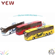 YYE Extended Bus Toys High Quality Light and Music Hobbies Pull Back