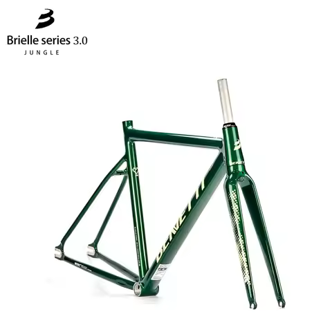 BJ cycle Bennetti Brielle All-terrain Fixedgear Frame Joker Aluminum Alloy gravel Fixie Frame Single