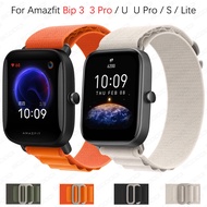 Alpine loop Nylon Strap for Xiaomi Huami Amazfit Bip 3 Pro / Bip U Pro / bip S Lite watch band bracelet
