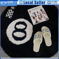 Billiards Black 8 BALL Bedroom cashmere carpet Minimalist Bedside anti dirt and anti slip mat
