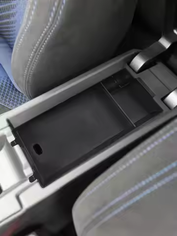 For BMW 1 2 Series F40 F44 2020 - 2024 LHD ABS Black Car Styling Center Control Armrest Card Phone C