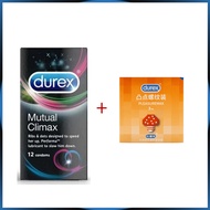 Durex Condom Mutual Climax + Pleasuremax Kondom Tahan Lama Condom Kondom For Men 12pcs Extra Long Ti