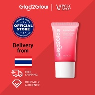 Glad2Glow Lychee Brightening Tinted Sunscreen SPF30 PA++ 30g Bright Up Facial Moisturizer Whitening 