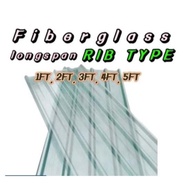 RIB TYPE FIBER GLASS 1.5mm thickness 117cm width Sold per 1foot, 2feet, 3feet, 4feet and 150cm