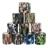 1PCS Camouflage Elastoplast Self Adhesive Bandage Tatttoo Grip Tape Muscle Tape Self Adherent Cohesi