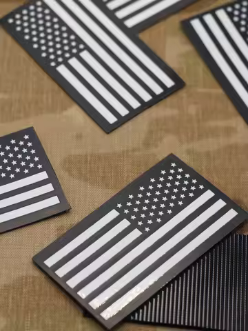 US Flag Patch America Flag Patch IR Patch Military Patch Infrared Tactical Patch Reflective Patch 3.