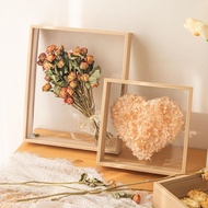 7‘’ Depth Frame A4 Mas Kahwin DIY Flower Frame Hollow Photo Frame 3D Frame Bingkai Foto DIY Gambar H