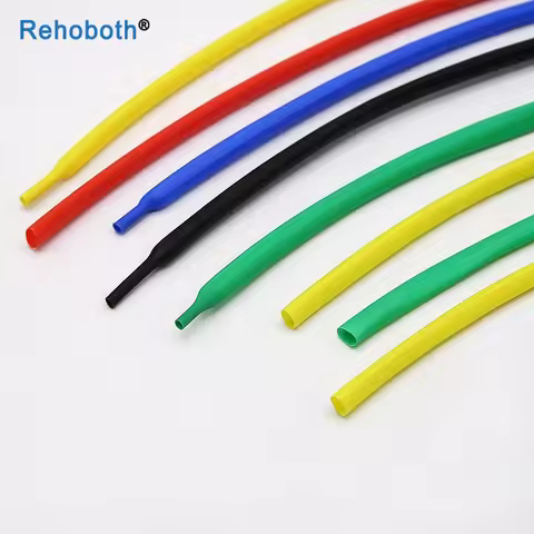 1 Meter/lot 2:1 Colorful Diameter Heat Shrink Heatshrink Tubing Tube Sleeving Wrap Wire Sell DIY Con
